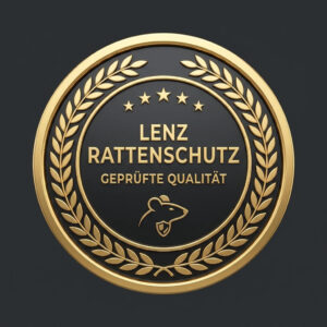 Premium-Qualitätssiegel von Lenz Rattenschutz.